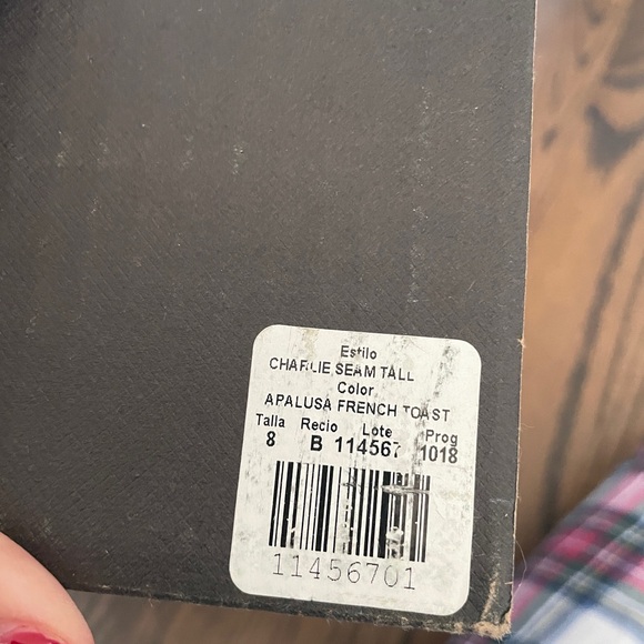 Frye Charlie Womens Knee High Riding Boot 8 Regular Calf M Brand New Never Worn - Picture 13 of 13